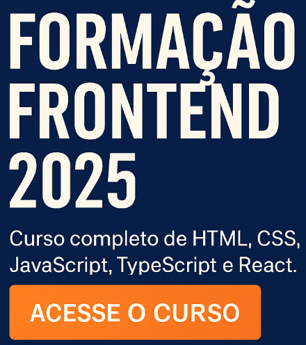 Banner curso de frontend